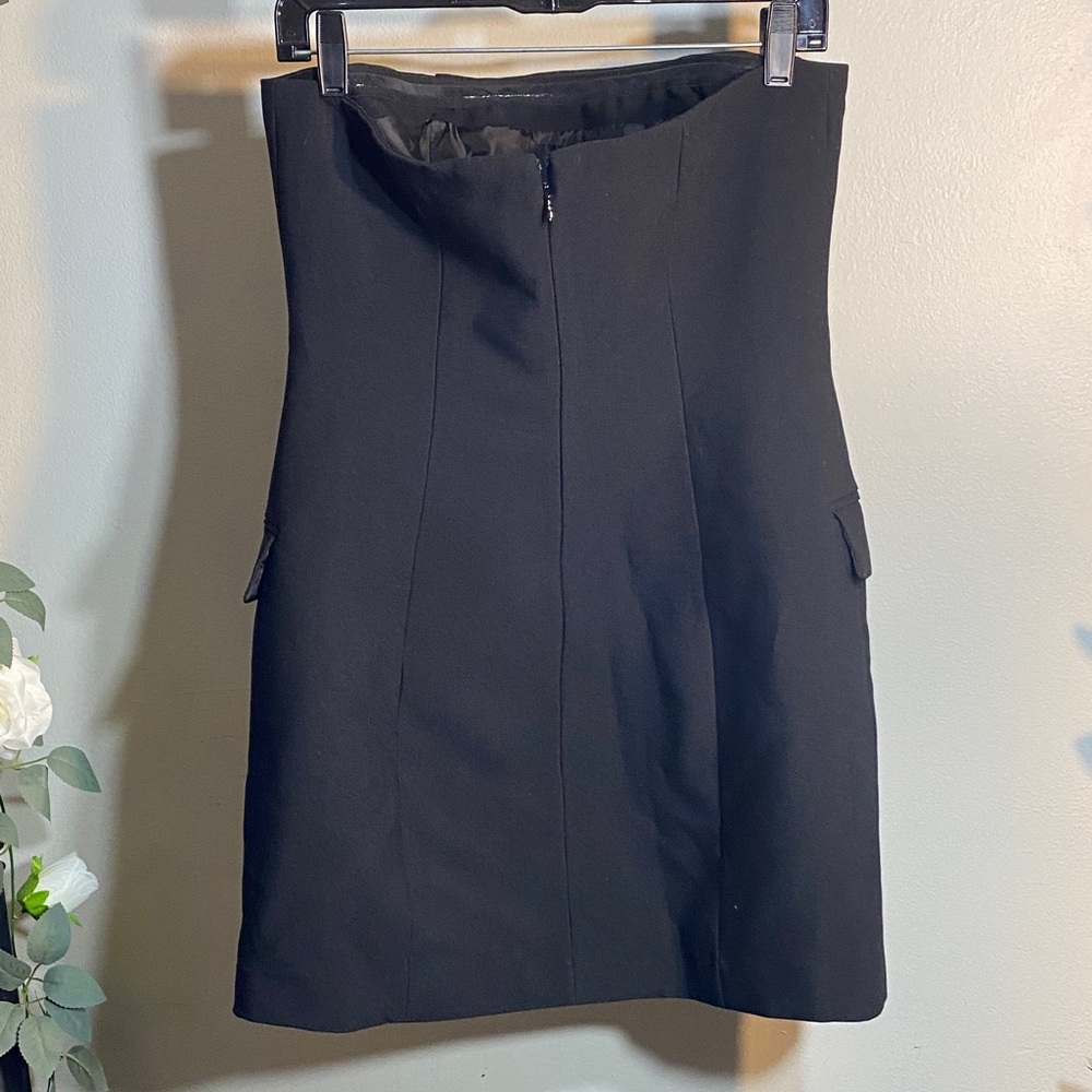 H&M Elegant Black Double-Breasted Pencil Dress - Picture 2 of 4